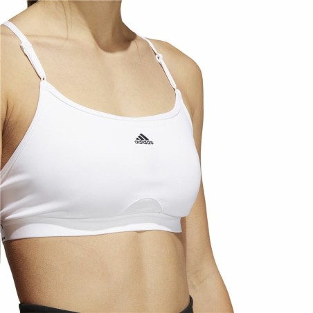 Reggiseno Sportivo Adidas Aeroreact Ls P Bianco