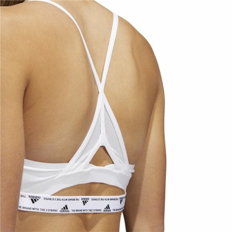 Reggiseno Sportivo Adidas Aeroreact Ls P Bianco