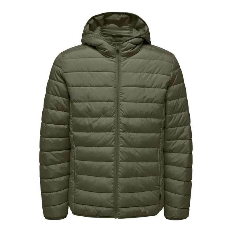 Giacca Sportiva da Uomo Only & Sons Onsbrody Quilt Oliva Giacca Sportiva da Uomo Only & Sons Onsbrody Quilt Oliva