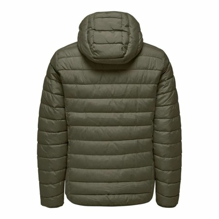 Giacca Sportiva da Uomo Only & Sons Onsbrody Quilt Oliva