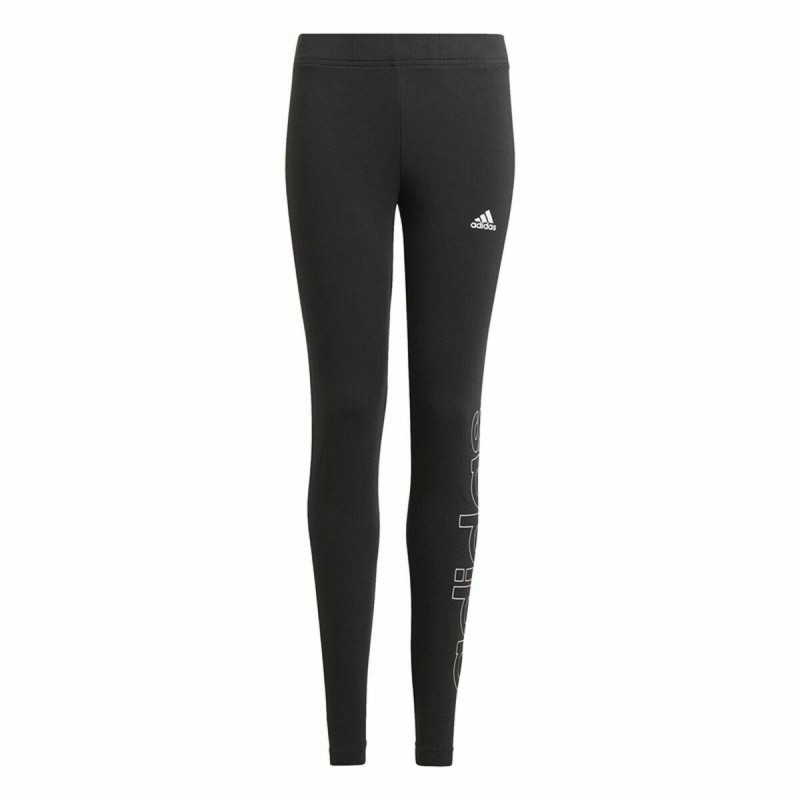 Leggings Sportivi per Bambini Adidas Essentials Nero Leggings Sportivi per Bambini Adidas Essentials Nero