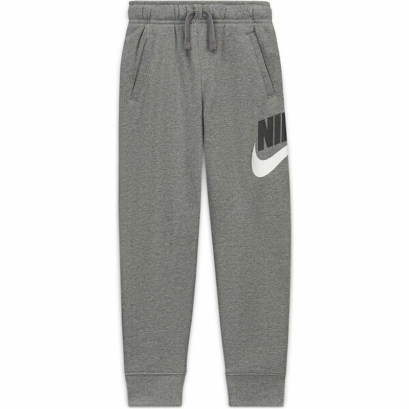 Pantalone di Tuta per Bambini Nike Club Hbr Grigio Pantalone di Tuta per Bambini Nike Club Hbr Grigio