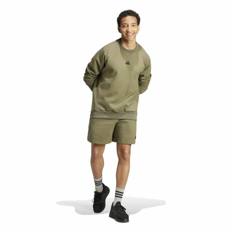 Felpa senza Cappuccio Uomo Adidas Z.N.E. Pr Marrone