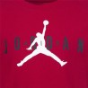 Completo Sportivo per Neonati Jordan Essentials Fleeze Box Nero Rosso
