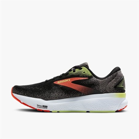 Scarpe Sportive Uomo Brooks Ghost 16 Nero Rosso