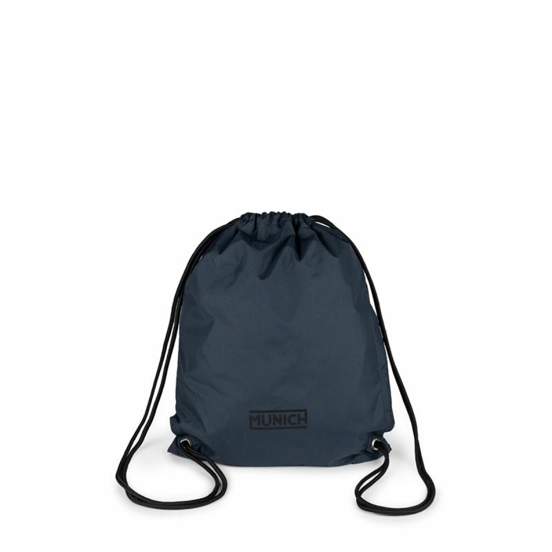 Zainetto con Cordini Munich Gym Sports 2.0 Blu Marino Zainetto con Cordini Munich Gym Sports 2.0 Blu Marino