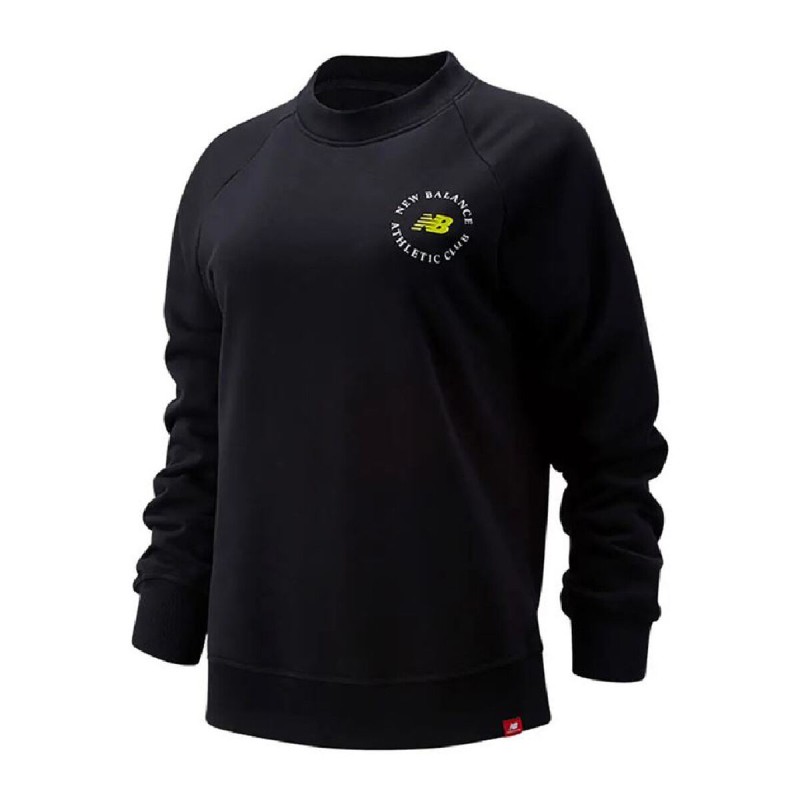 Felpa senza Cappuccio Uomo New Balance Essentials Athletic Club Felpa senza Cappuccio Uomo New Balance Essentials Athletic Club