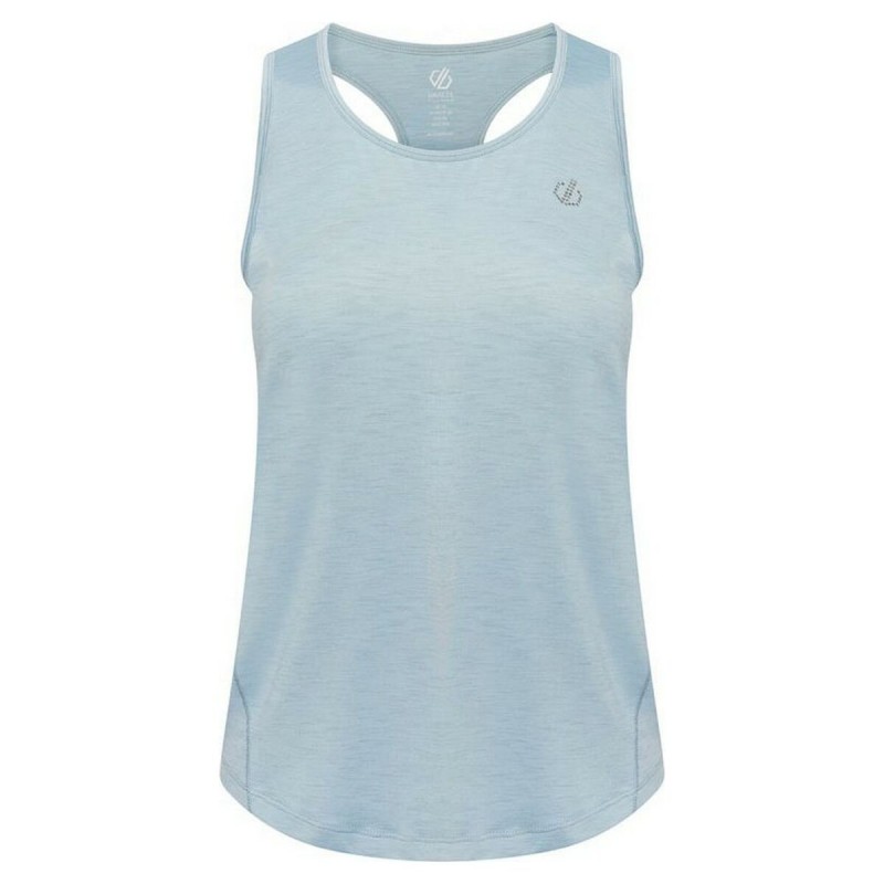 Canotta Donna Dare 2b Agleam Bianco Azzurro Chiaro Canotta Donna Dare 2b Agleam Bianco Azzurro Chiaro