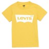 Maglia a Maniche Corte per Bambini Levi's Batwing Giallo