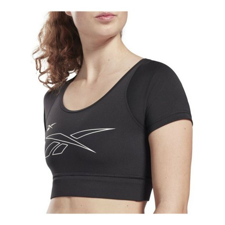 Maglia a Maniche Corte Donna Reebok Training MYT Nero