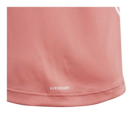 Maglia a Maniche Corte per Bambini Adidas Aeroready Salmone