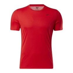 Maglia Sportiva a Maniche Corte Reebok Workout Ready Rosso