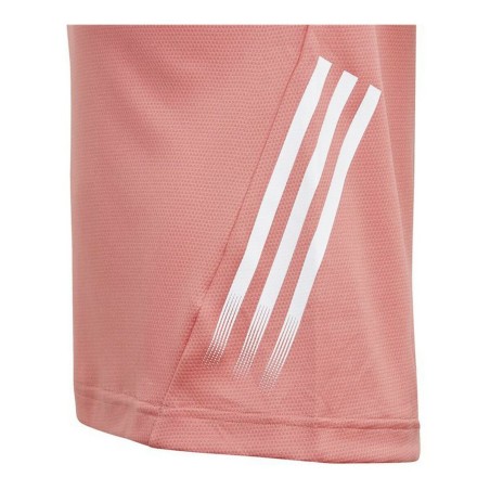 Maglia a Maniche Corte per Bambini Adidas Aeroready Salmone