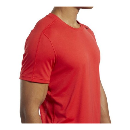 Maglia Sportiva a Maniche Corte Reebok Workout Ready Rosso