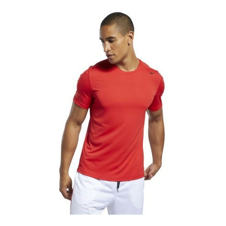 Maglia Sportiva a Maniche Corte Reebok Workout Ready Rosso
