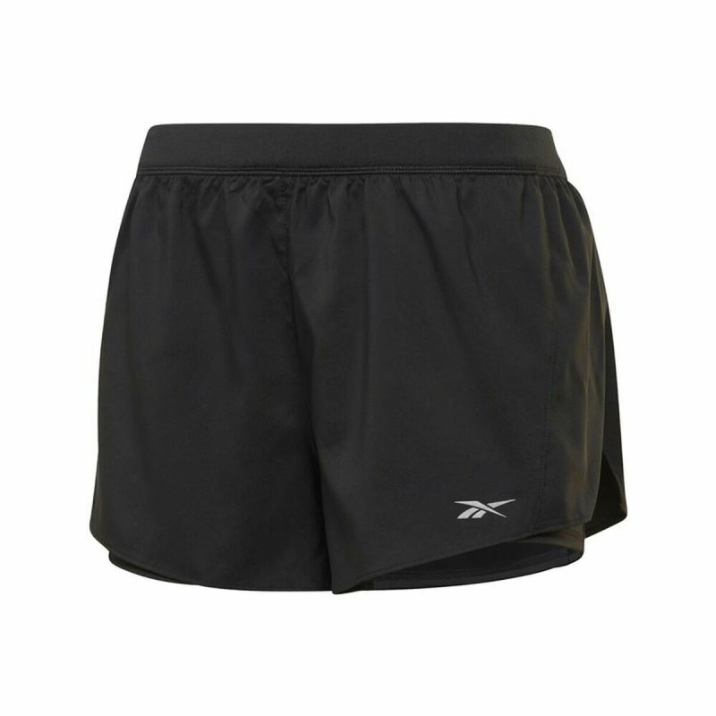 Pantaloncini Sportivi da Donna Reebok Running Essentials 2 in 1 Nero Donna Pantaloncini Sportivi da Donna Reebok Running Essentials 2 in 1 Nero Donna