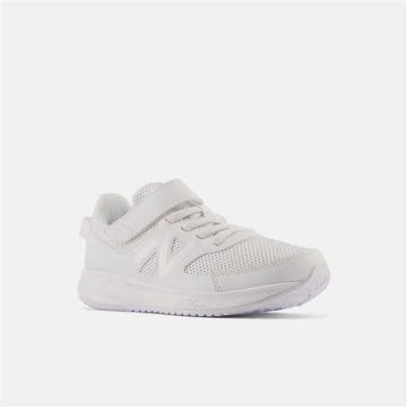 Scarpe Sportive per Bambini New Balance 570v3 Bungee Lace Bianco