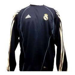 Felpa senza Cappuccio Uomo Adidas Real Madrid CF Azzurro Football