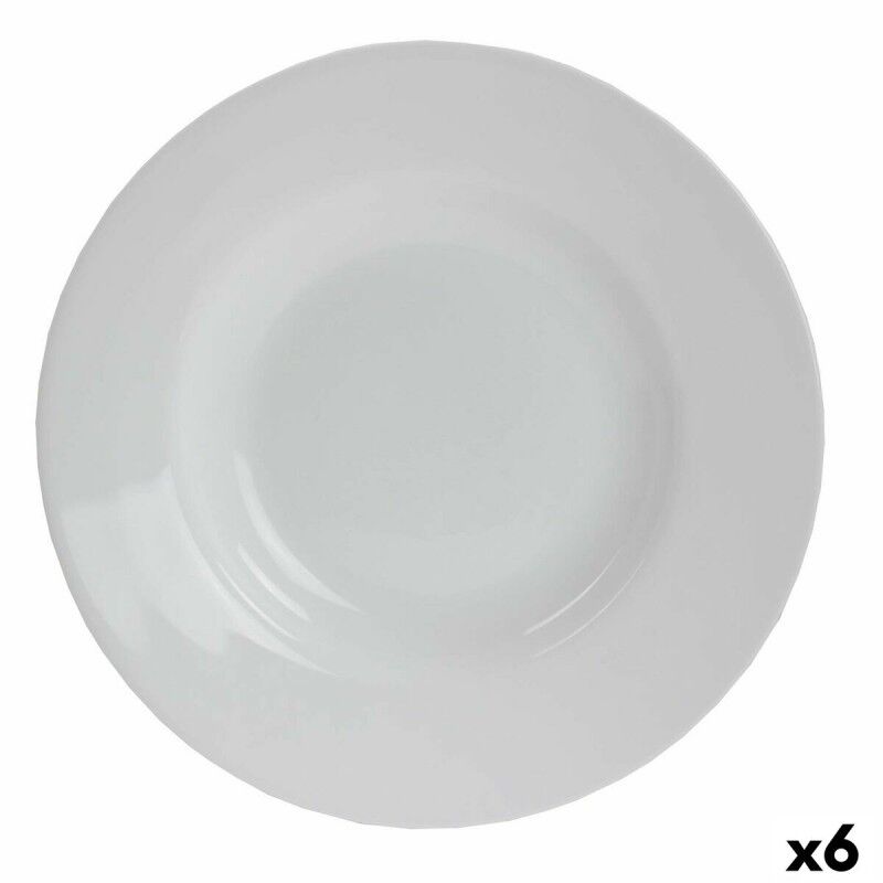 Piatto Fondo Bormioli Rocco Toledo Vetro 23 cm (6 Unità) Piatto Fondo Bormioli Rocco Toledo Vetro 23 cm (6 Unità)