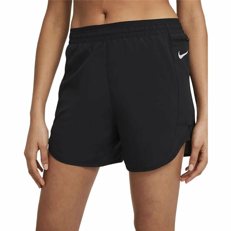 Pantaloncini Sportivi da Donna Nike Tempo Luxe Nero Pantaloncini Sportivi da Donna Nike Tempo Luxe Nero