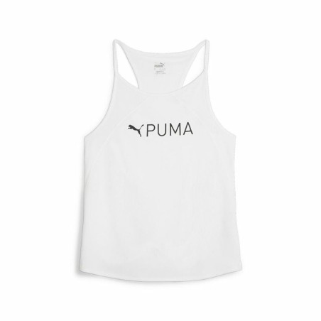 Maglia a Maniche Corte Uomo Puma Fit Fashion Bianco