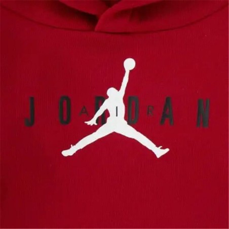 Completo Sportivo per Bambini Jordan Sustainable Rosso 2 Pezzi