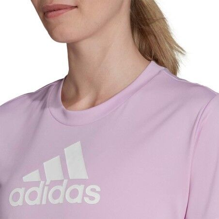 Maglia a Maniche Corte Donna Adidas Primeblue Prugna