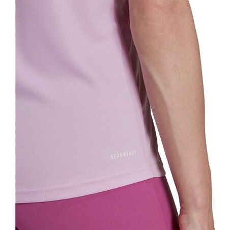 Maglia a Maniche Corte Donna Adidas Primeblue Prugna