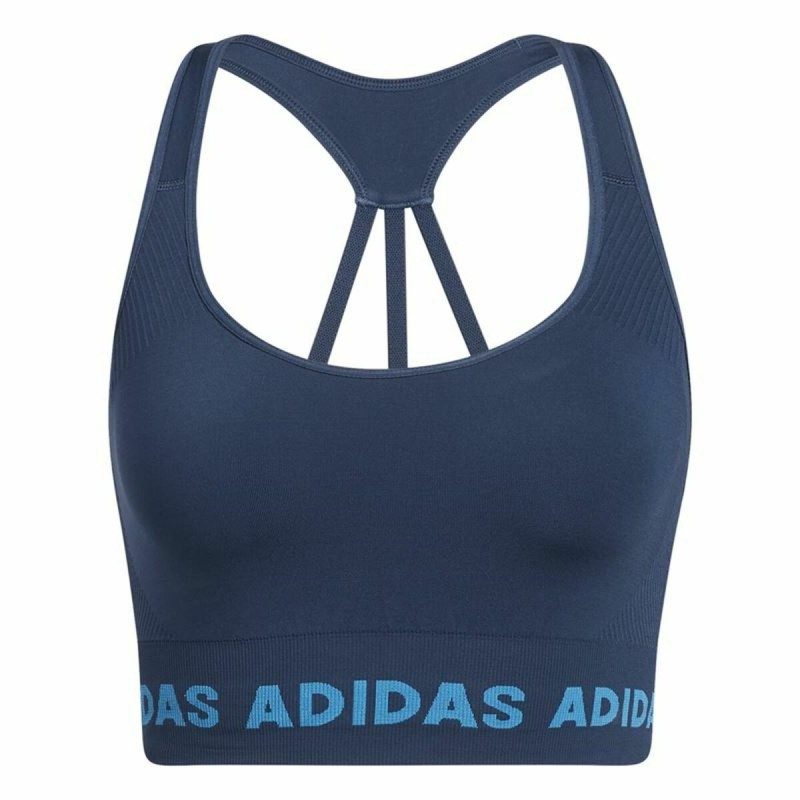 Reggiseno Sportivo Adidas Aeroknit Azzurro
