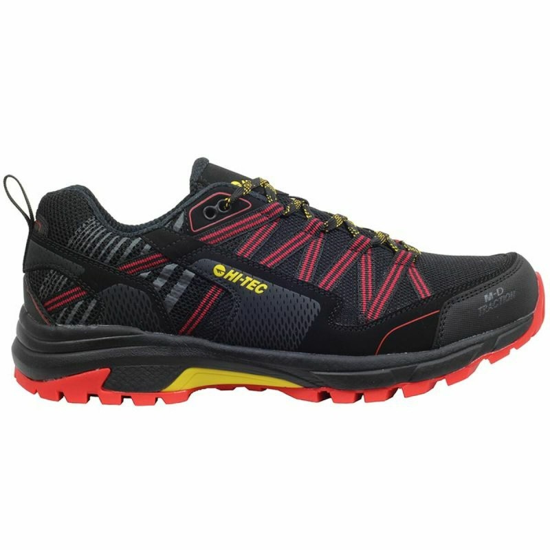 Scarpe Sportive Uomo Hi-Tec Gravel Rosso Nero Scarpe Sportive Uomo Hi-Tec Gravel Rosso Nero