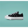 Scarpe da Tennis Casual Bambino Converse All-Star Lift Low Nero
