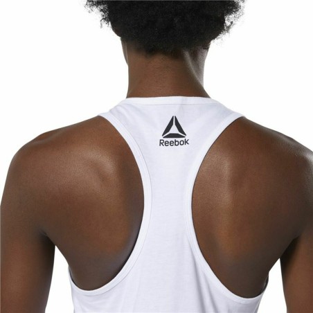 Maglia Smanicata da Donna Reebok 1895 Race Bianco