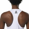 Maglia Smanicata da Donna Reebok 1895 Race Bianco