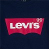 Maglia a Maniche Corte per Bambini Levi's Batwing Blu scuro