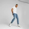 Maglia a Maniche Corte Uomo Puma  Ess+ Logo Power Bianco