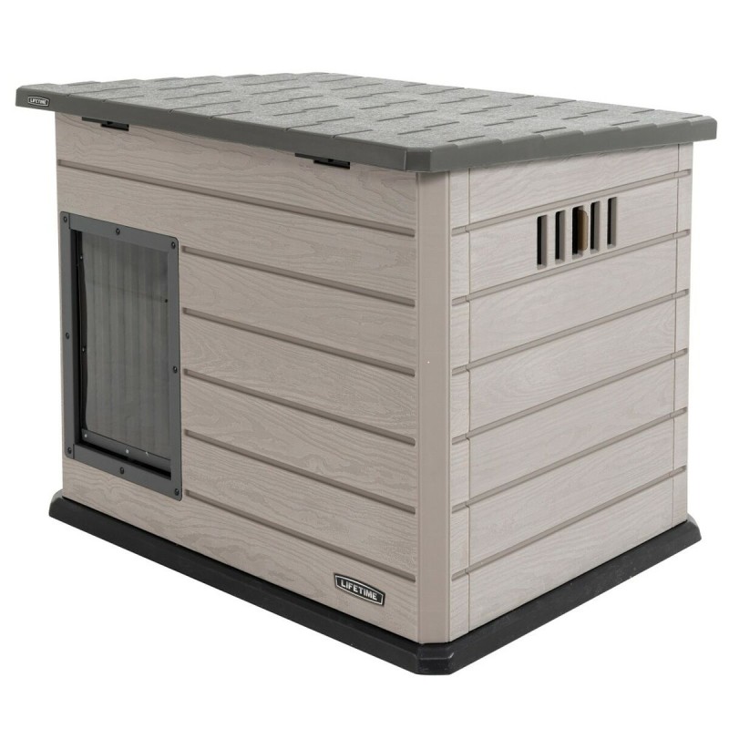 Stallo Lifetime 60328 Grigio Polietilene 120 x 97 x 97 cm Stallo Lifetime 60328 Grigio Polietilene 120 x 97 x 97 cm