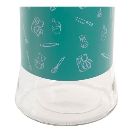 Barattolo DKD Home Decor Verde 11 x 11 x 18 cm