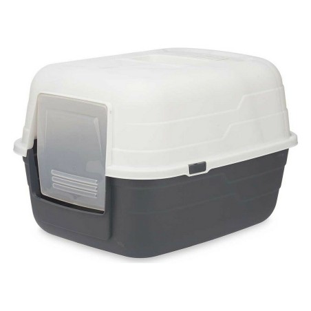 Lettiera per Gatti Mascow 87952 Grigio Antracite Plastica 48 x 32 x 38 cm (12 Unità)