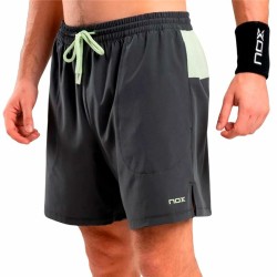 Pantaloni Corti Sportivi da Uomo Nox Pro Charcoal Gris Grigio scuro