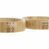 Insalatiera DKD Home Decor Naturale Bambù 20 x 20 x 5 cm