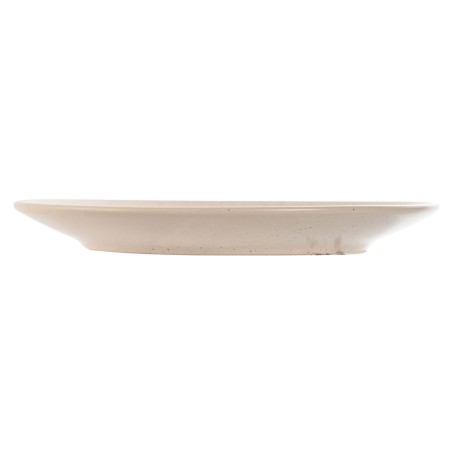 Piatto da pranzo Home ESPRIT Bianco Beige Gres Tradizionale 20 x 20 x 2,5 cm