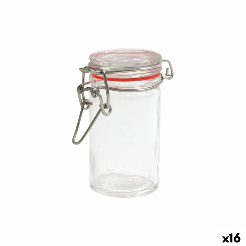 Barattolo di Vetro Viejo Valle 70 ml Ø 4,3 x 8,4 cm (3 Pezzi) (16 Unità)