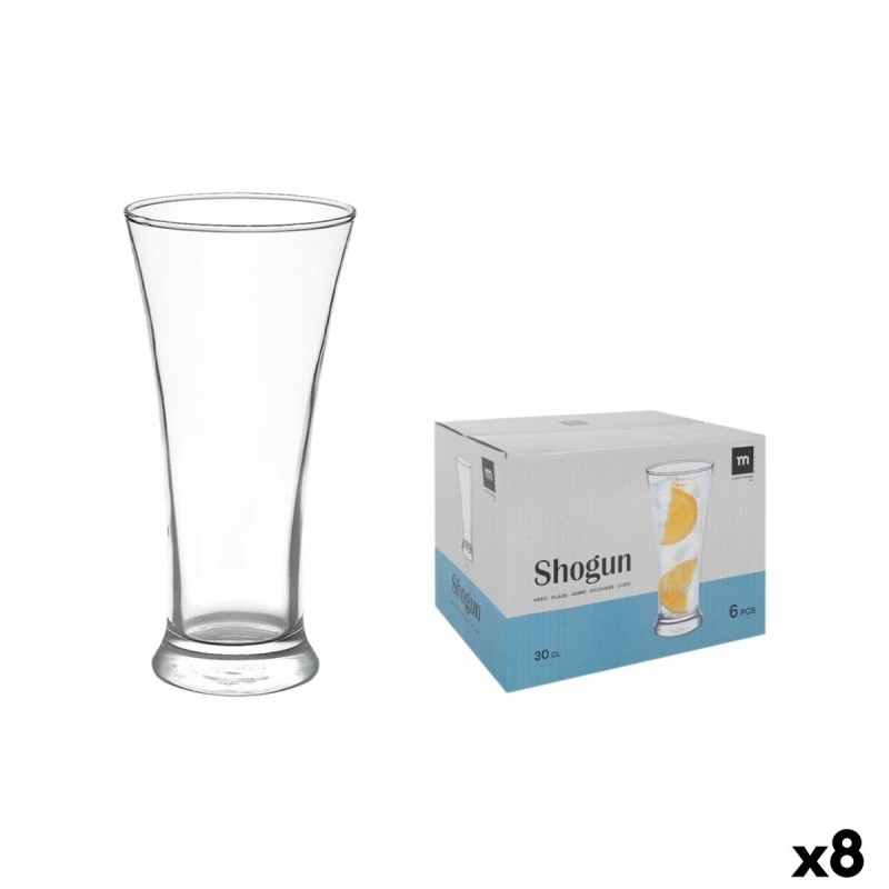 Set di Bicchieri La Mediterránea SHOGUN 0,3 L 6 Pezzi (8 Unità)