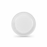 Set di piatti riutilizzabili Algon Bianco Plastica 17 x 17 x 1,5 cm (10 Unità)