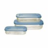 Porta pranzo Tontarelli Family Azzurro Rettangolare 29,6 x 19,8 x 7,7 cm (20 Unità)