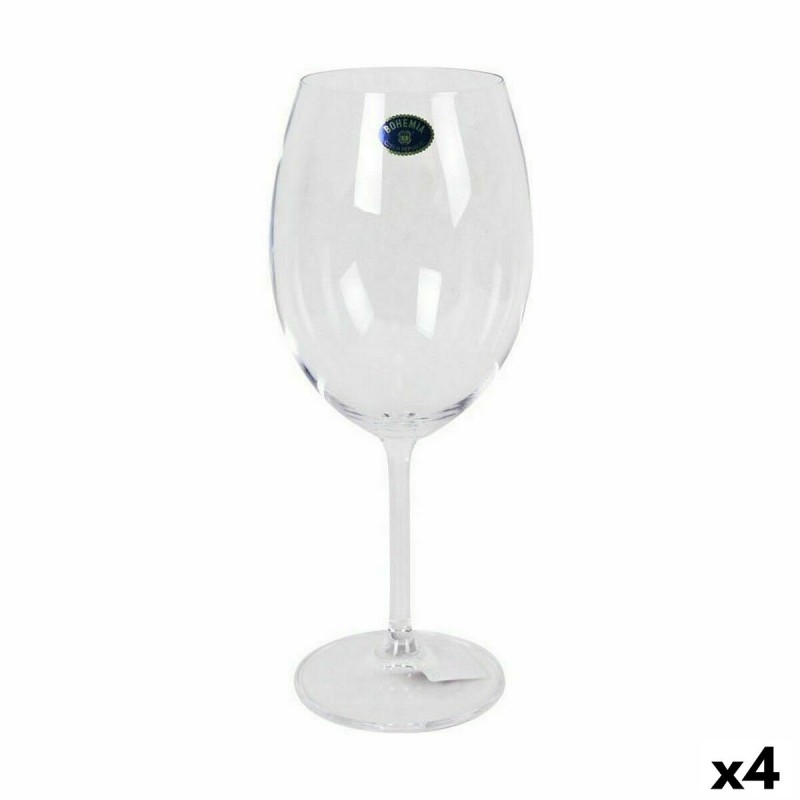 Set di Bicchieri Bohemia Crystal Clara Vino 580 ml 6 Pezzi (4 Unità) Set di Bicchieri Bohemia Crystal Clara Vino 580 ml 6 Pezzi (4 Unità)