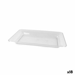 Vassoio per aperitivi Algon Rettangolare 36 x 23 cm (18 Unità)