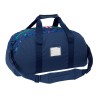 Borsa da Palestra Benetton Damero Blu Marino 50 x 26 x 20 cm