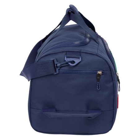 Borsa da Palestra Benetton Flag Blu Marino 50 x 25 x 25 cm