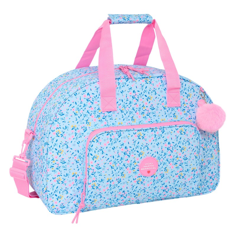 Borsa da Palestra Vicky Martín Berrocal Paraíso Rosa Azzurro Chiaro 48 x 33 x 21 cm Borsa da Palestra Vicky Martín Berrocal Paraíso Rosa Azzurro Chiaro 48 x 33 x 21 cm
